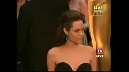 Brad & Angelina Oscar Academy Awards 2009 Red Carpet E! - Ryan Seacrest Snubbed Again.flv