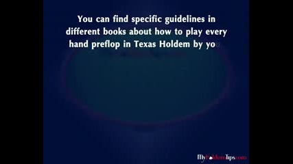 Texas Holdem - Position