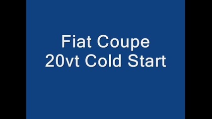Fiat Coupe 20v Turbo - Rev amp; Acceleration 