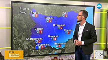 Прогноза за времето (18.12.2018 - сутрешна)