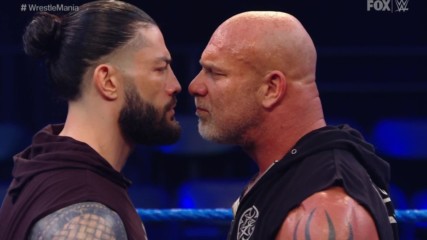 Roman Reigns and Goldberg sign the dotted line: SmackDown, March 20, 2020