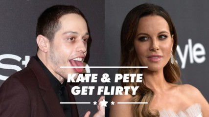Kate Beckinsale flirting with Pete Davidson is no surprise