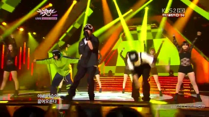(hd) Rhythm Power - Sanaee ~ Music Bank (13.07.2012)