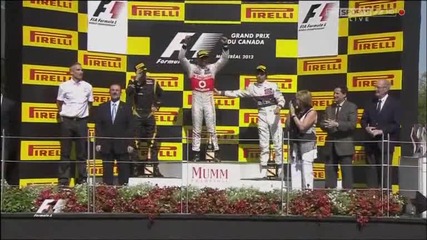 Sky Sport F1 2012 - Гп на Канада ( Цялото Състезание ) Част 8 [ 13 ]