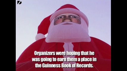 Worlds Biggest Inflatable Santa 