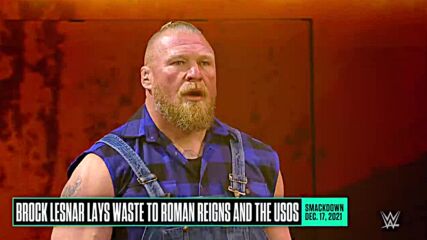 Brock Lesnar vs. Roman Reigns – Road to WrestleMania 38: WWE Playlist