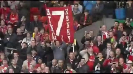 Liverpool Fc end of season lap of honour at Anfeild - 2010_2