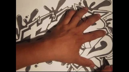 How to Draw Graffiti - By Wizard 
