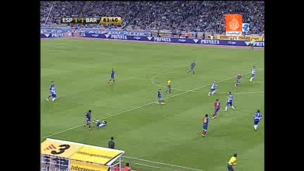 27.09 Еспаньол - Барселона 1:2 Тианри Анри гол