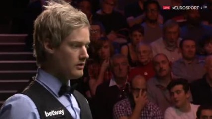 Neil Rober - Maximum 147 Break in Final Uk Snooker Championship 2015 vs Liang Wenbo