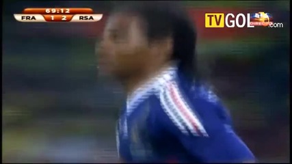 Франция - Юар 1:2 *световно първенство Юар 2010* 22.06.10.