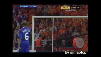 Холандия - Франция 4:1 Wesley Sneijder
