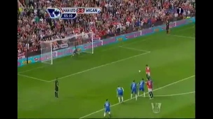 Манчестър Юнайтед - Уигън 4:0 ( Англия, Висша лига (15-09-2012)