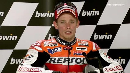 Casey Stoner interview after the Portugal Gp