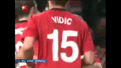 Manchester United 2 - 1 Wolfsburg