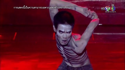Момче с гъвкаво тяло шокира журито с танцов спектакъл! Полуфинал на Thailand’s Got Talent 2о15