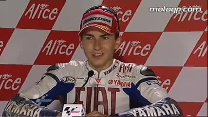 Lorenzo interview after the Italian Gp 