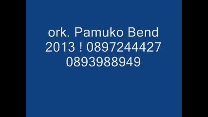 ork. Pamuko Bend 2013 ! 0897244427 08939