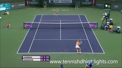 Maria Sharapova vs Victoria Azarenka - Indian Wells 2015