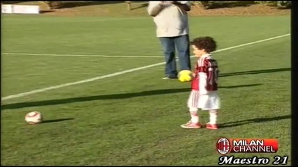 Robinho and his Son