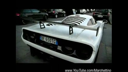 Supercharged Mosler Mt900 Start Rev Accelerate Sound 