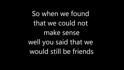 Somebody That I Used to Know- Gotye ft. Kimbra (lyrics)