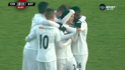 Домовчийски вкара за обрат на Славия
