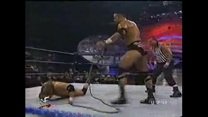 Wwf - Triple H vs The Rock ( Strap Match )