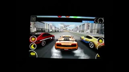 Sony Ericsson Satio Need For Speed game 