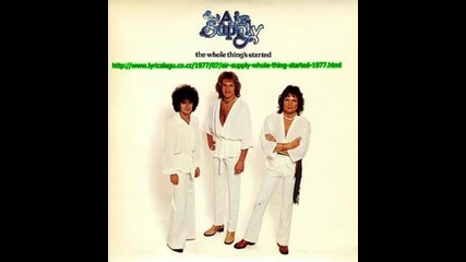 Air Supply - The Answer Lies