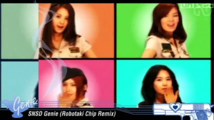 Snsd - Genie (robotaki Chip Remix)