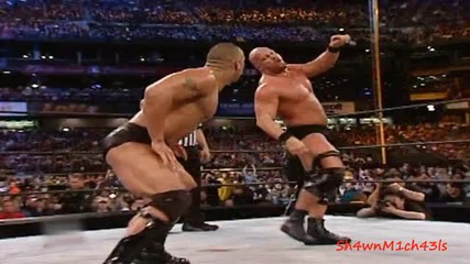 The Rock Vs. Stone Cold Steve Austin перфектен мач на wrestlemania 19