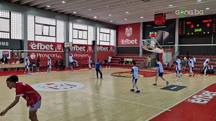 ЦСКА и Рилски спортист вече загряват преди втория сблъсък за бронза