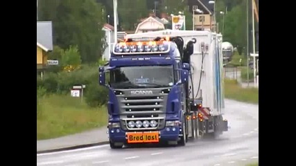 Swedish oversize truck