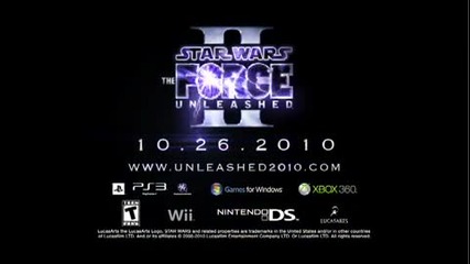 Star Wars - The Force Unleashed 2 - Walls Tv Spot