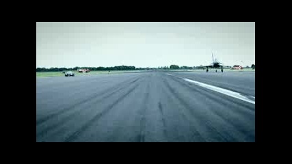 Top Gear Bugatti Veyron Against Eurofighte