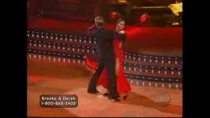 Brooke And Derek On Dancing With The Stars - Танго