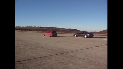 Междене - 29.11.2009 (6) Prelude vs Civic vs Bmw
