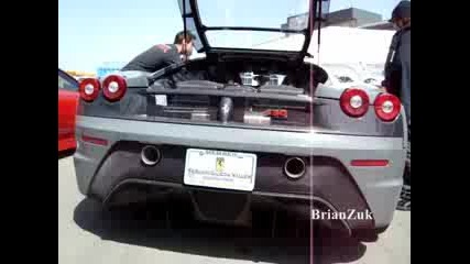 Ferrari 430 Scuderia Rev And Accelerate