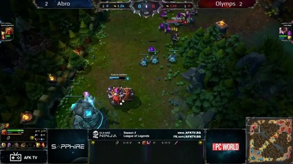 Game Ninja: Lol 1vs1 3/4 място Justabro vs Olymps игра 5