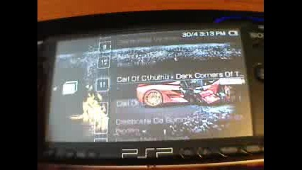 Моето Psp Slim&Lite (Mенюто И Други Неща)