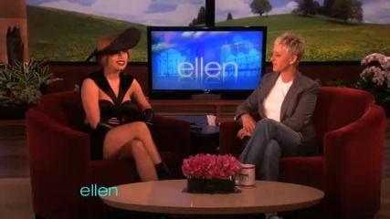 Lady Gaga - Интервю в шоуто - The Ellen Degeneres Show 2011