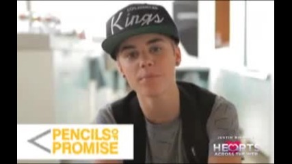 Justin Bieber's Hearts Across The Web -