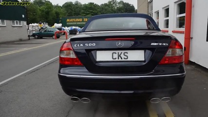 Mercedes Clk500 W209 Cks Sport Exhaust