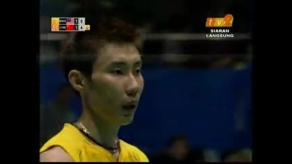 Badminton - Final - Lee Chong Wei vs Lin Dan - Part 4 