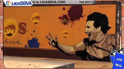 Лео Меси увековечен в Барселона