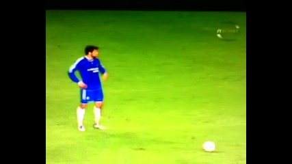 Michael Ballack, Free Kick, Chelsea - Liverpool