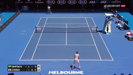 Dimitrov vs. Chung - Australian Open 2017 R2 Highlights
