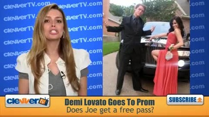 Demi Lovato Goes To Prom