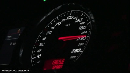 Audi Rs6 Evotech 0 - 300 km h 